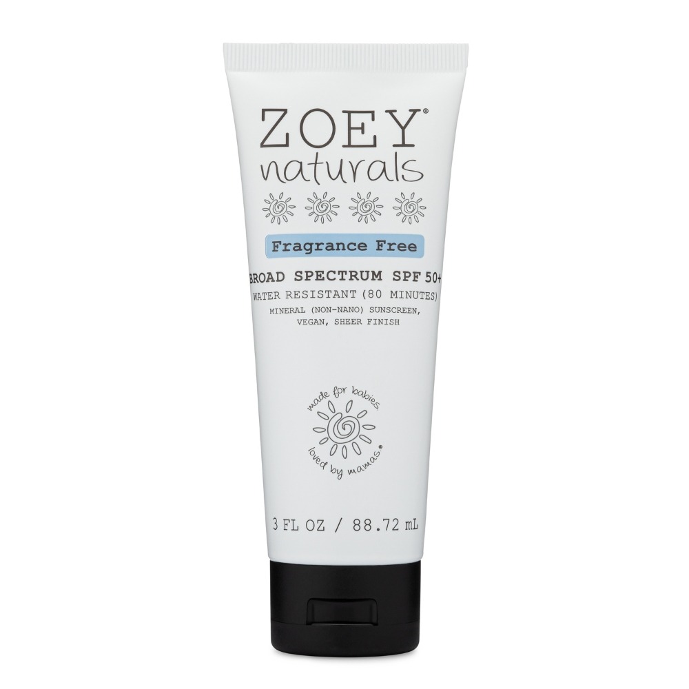 Zoey Naturals UVA/UVB mineral sunscreen for babies and kids